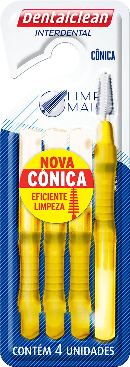 Escova Interdental Cônica Dentalclean - 3 acessórios que podem te ajudar na higiene Escova Interdental Cônica Dentalclean - 3 acessórios que podem te ajudar na higiene