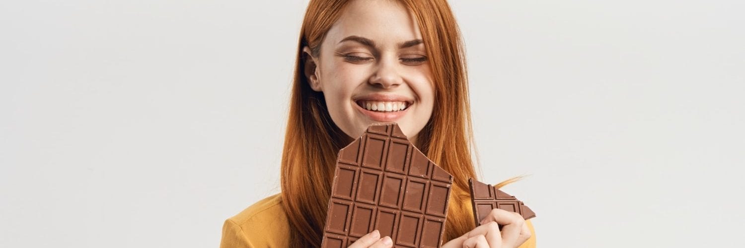 chocolate e a saúde bucal