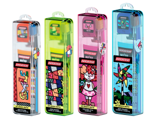 Estojos Dentalclean Romero Britto