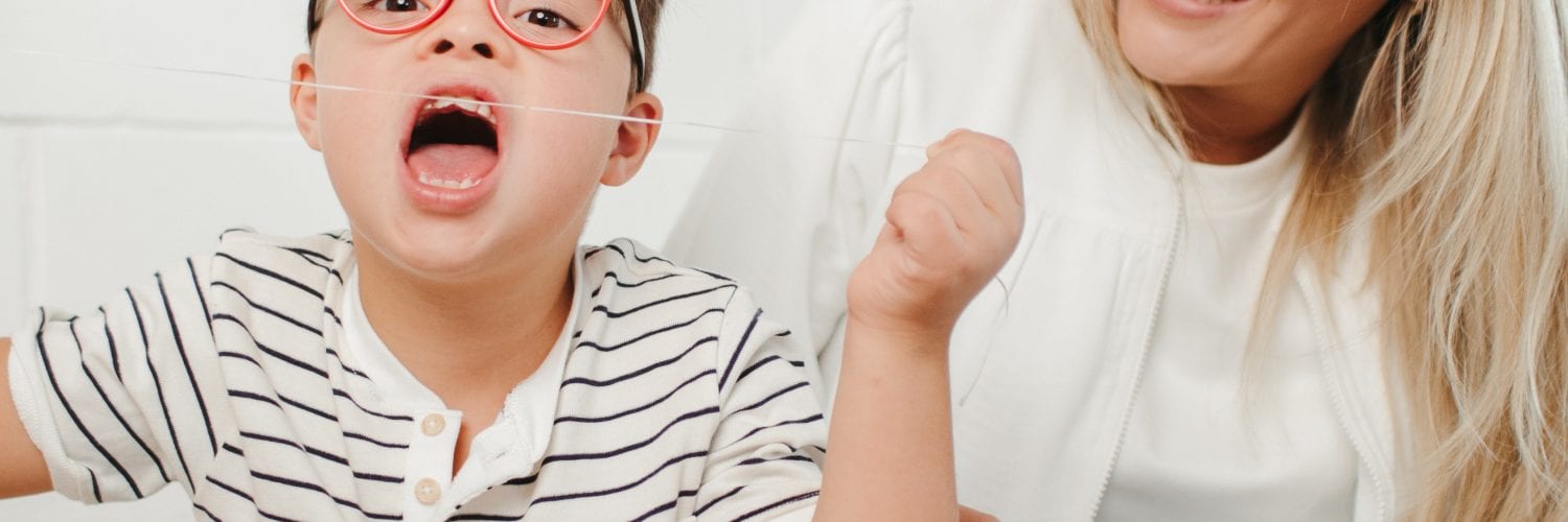 fio dental infantil