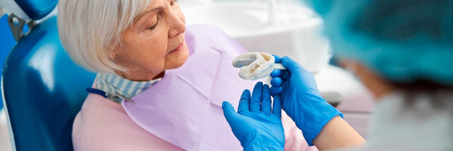 Dentadura de silicone