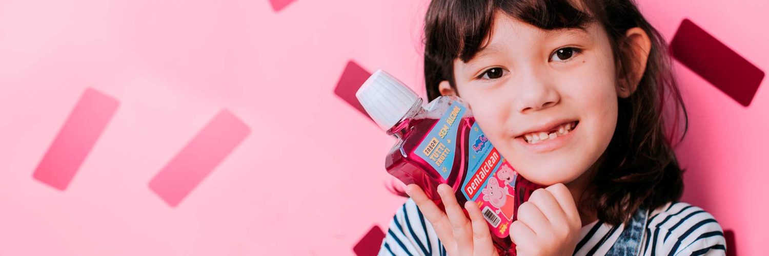 enxaguante bucal infantil